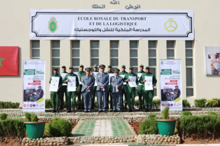 الخدمة العسكرية: إختتام المرحلة الثانية للفوج ال37 من المجندين بالمدرسة الملكية للنقل واللوجستيك