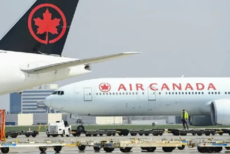 إضراب مضيفي شركة الطيران الكندية.. أوتاوا تأمر باستئناف الرحلات الجوية