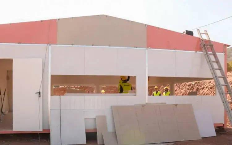 إقليم الحوز: تواصل عملية إعادة البناء ما بعد الزلزال بعزيمة وإصرار بجماعة أسني