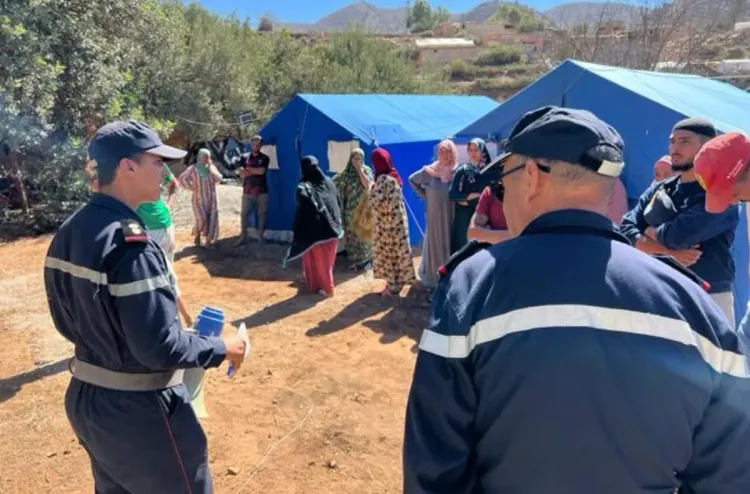 زلزال الحوز: تواصل تعزيز التغطية بالعلاجات الصحية في أماكن إيواء الساكنة المتضررة بإقليم تارودانت