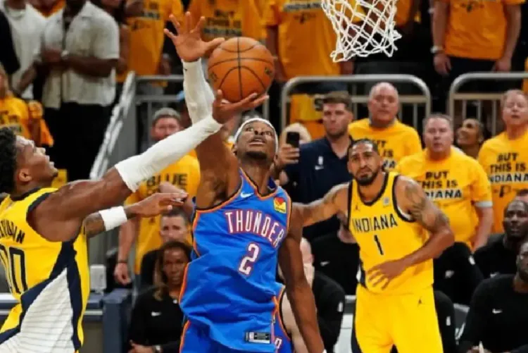 نهائي دوري كرة السلة الأمريكي.. بايسرز يفوز على ثاندر ويفرض مباراة سابعة حاسمة