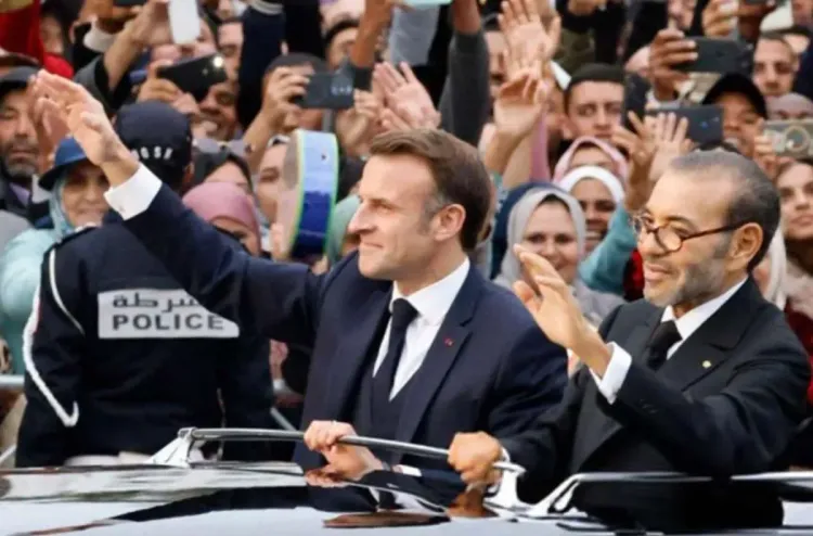 الرئيس الفرنسي يشيد بإعطاء جلالة الملك انطلاقة أشغال إنجاز الخط السككي فائق السرعة القنيطرة- مراكش