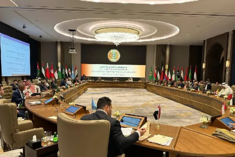 انطلاق اجتماع المجلس الاقتصادي والاجتماعي علي المستوى الوزاري التحضيري للدورة الخامسة للقمة العربية التنموية