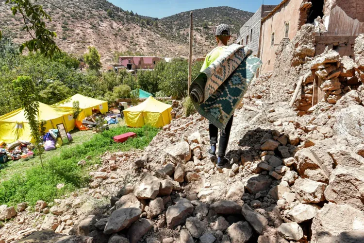 بدء عملية إحصاء سكان المباني المتضررة من زلزال الحوز