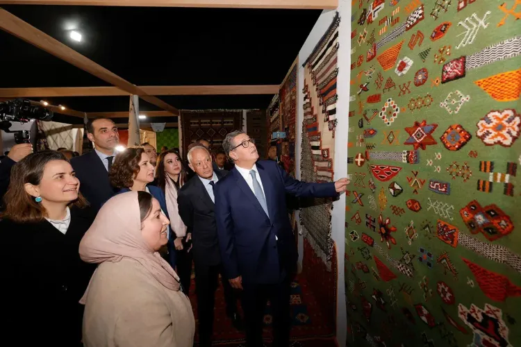 عزيز أخنوش: الصناعة التقليدية تعد رافعة أساسية للحفاظ على التراث المادي وغير المادي للمملكة