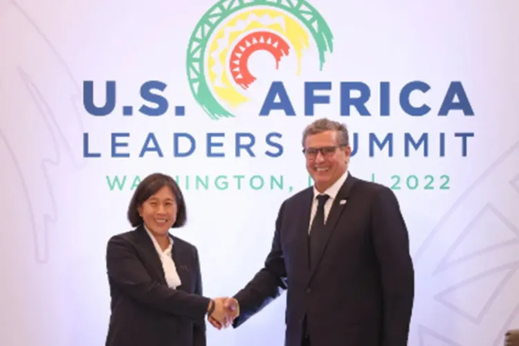 السيد عزيز أخنوش يتباحث مع الممثلة التجارية للولايات المتحدة بواشنطن