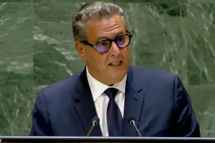 عزيز أخنوش يذكر أمام الأمم المتحدة برؤية جلالة الملك للخروج من منطق تدبير الأزمة إلى حل نهائي في الشرق الأوسط