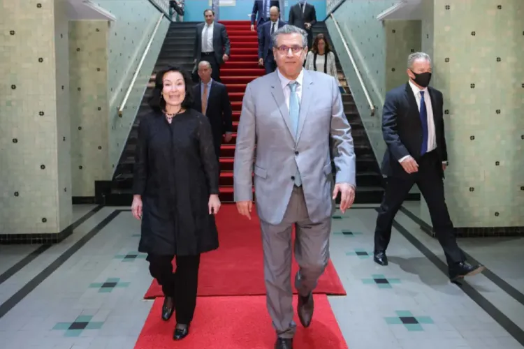 رئيس الحكومة يستقبل الرئيسة المديرة العامة لشركة Oracle (صور)