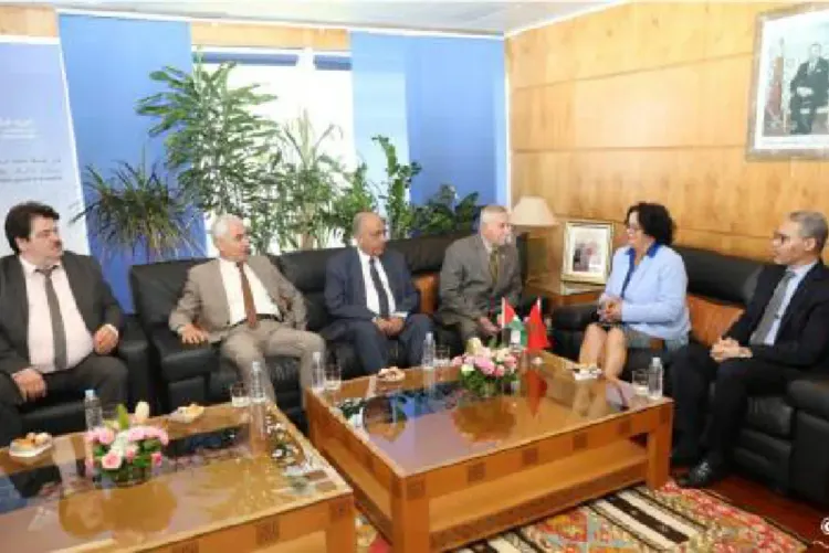 رئيسة الهيئة العليا للاتصال السمعي البصري تستقبل وفدا عن منظمة التحرير الفلسطينية