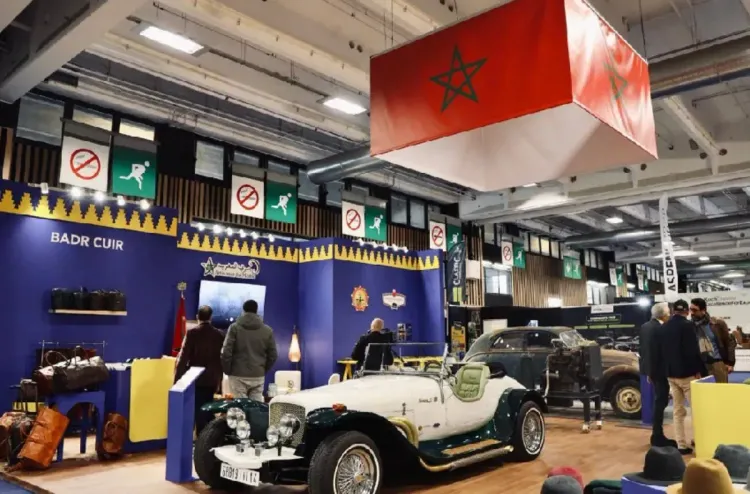 افتتاح الجناح المغربي في الدورة 50 لمعرض "ريتروموبيل 2026" بباريس