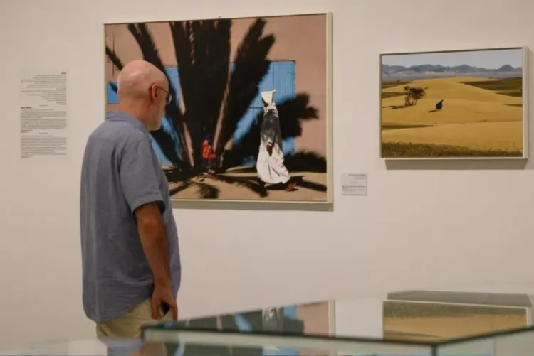 افتتاح معرض "مارك ريبو وبرونو باربي.. رؤى متقاطعة" بمتحف محمد السادس للفن الحديث والمعاصر