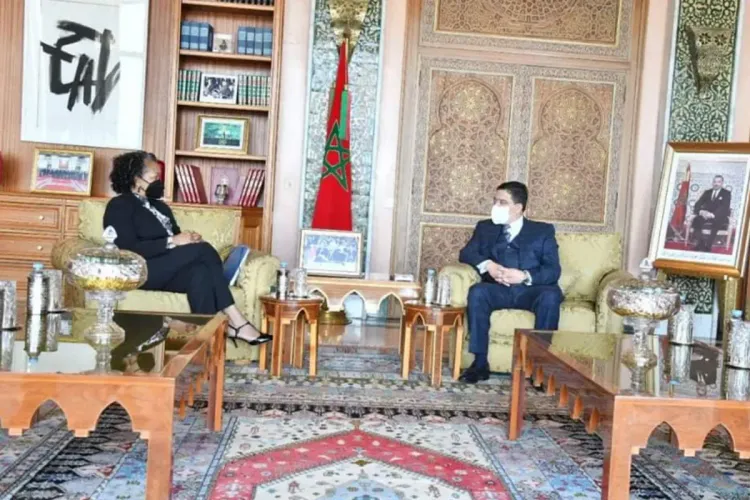 مباحثات بين السيد ناصر بوريطة والمديرة التنفيذية لمجلس الشركات المعني بإفريقيا