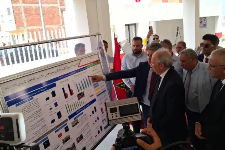 وزير التربية الوطنية يدشن ثانوية إعدادية جديدة بالجماعة الترابية لقصير بالحاجب
