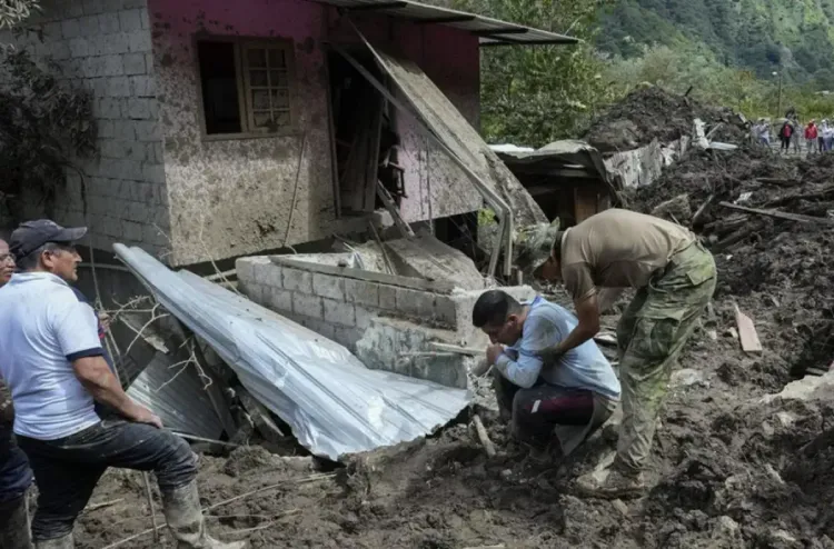 الأمطار الغزيرة تودي بحياة 22 شخصا في الإكوادور