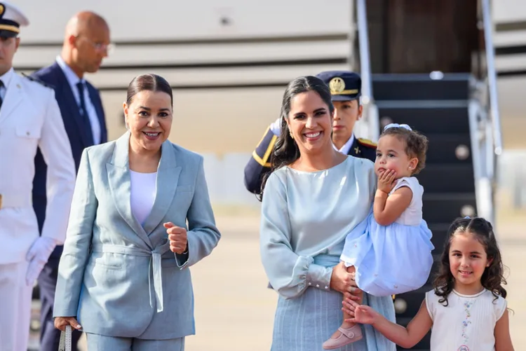 السيدة الأولى لجمهورية السلفادور السيدة غابرييلا رودريغيز دي بوكيلي تحل بالمغرب في زيارة عمل للمملكة