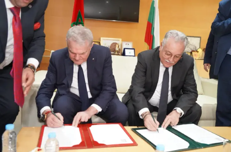 الأمين العام لحزب التقدم والاشتراكية يتباحث بالرباط مع رئيس حزب "البديل من أجل النهضة البلغارية"