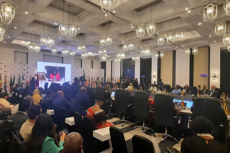 إنطلاق الإجتماع الوزاري الإفريقي للثقافة بسلا