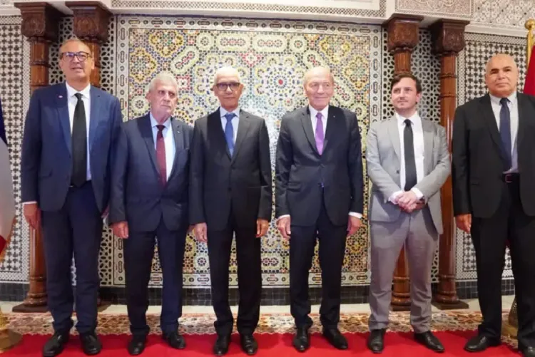 الإشادة خلال مباحثات لرئيس مجلس النواب مع وفد برلماني فرنسي بدينامية العلاقات الثنائية في مختلف المجالات