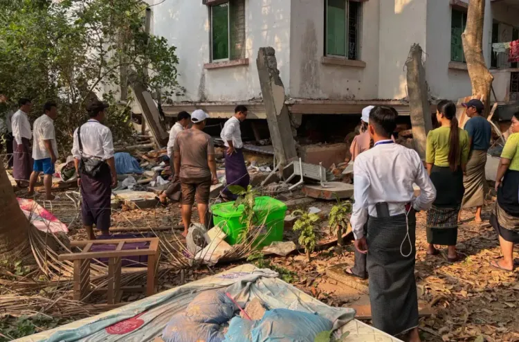 الاتحاد الدولي لجمعيات الصليب الأحمر والهلال الأحمر يطلق نداء للطوارئ لدعم ضحايا زلزال ميانمار