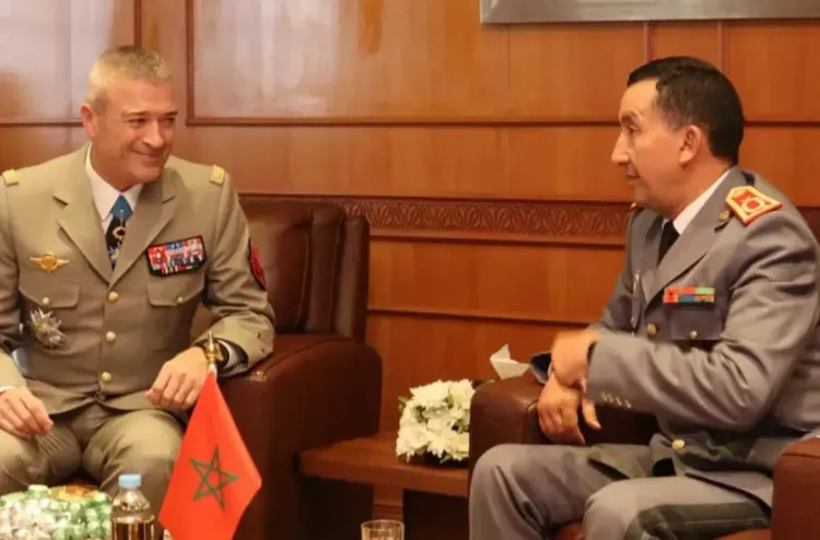 اختتام الاجتماع الـ 22 للجنة العسكرية المختلطة المغربية - الفرنسية