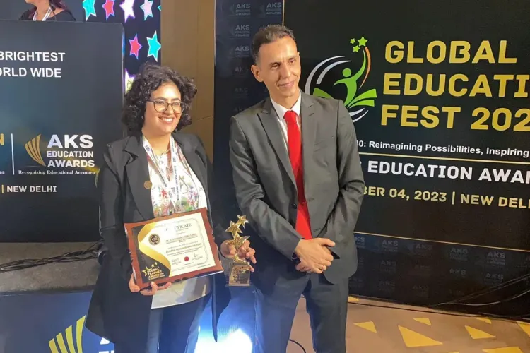 أستاذة مغربية تتوج بجائزة أفضل مدرس في العالم لسنة 2023