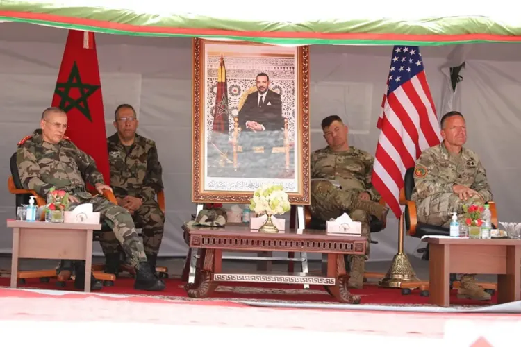 تمرين الأسد الإفريقي 2023: إختتام الدورة الأكاديمية للتكوينات التحضيرية بأكادير