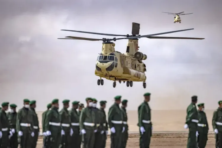 استعدادات مكثفة للواء الأول والثاني للمشاة المظليين للانضمام لمناورات الأسد الإفريقي 2022 بالمحبس بالصحراء المغربية