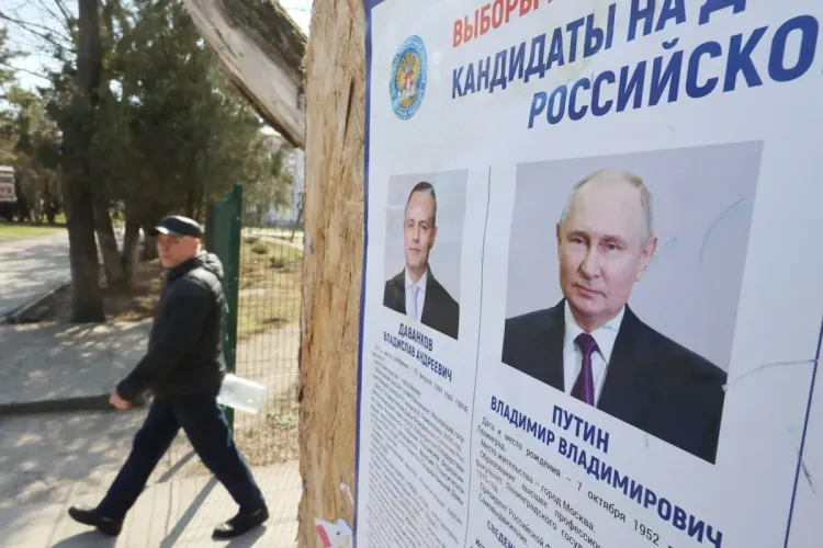 الانتخابات الرئاسية الروسية 2024 تسجل نسبة مشاركة تاريخية