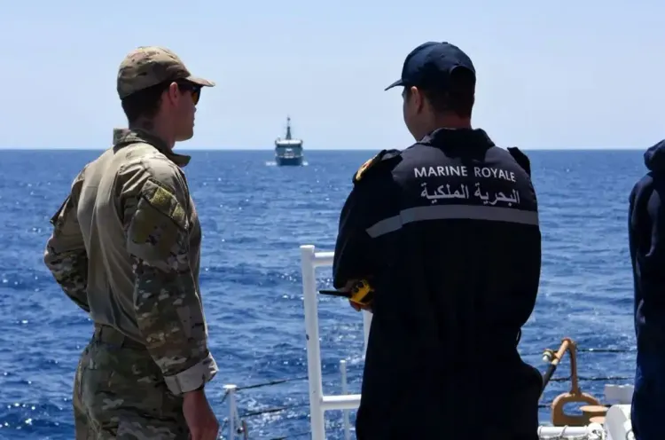 البحرية الملكية تقدم المساعدة لـ81 مرشحا للهجرة غير النظامية جنوب - غرب الداخلة