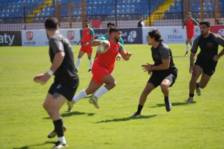 البطولة العربية للريكبي السباعي بمصر ... المنتخب المغربي يتأهل للمباراة النهائية