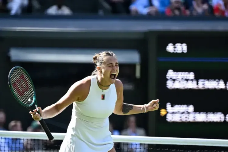 بطولة ويمبلدون لكرة المضرب.. البيلاروسية سابالينكا تبلغ المربع الذهبي
