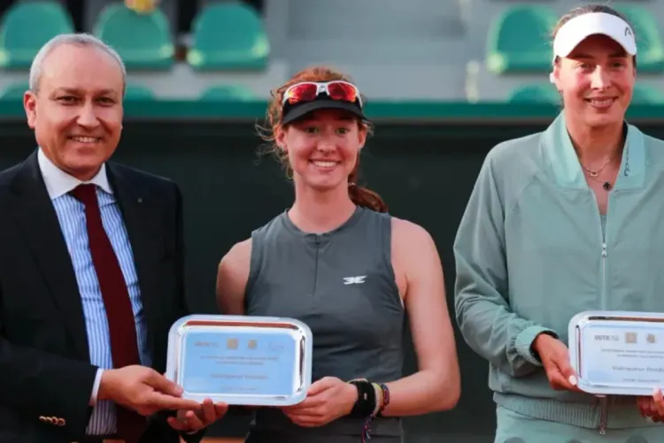 الجائزة الكبرى لصاحبة السمو الملكي الأميرة للا مريم لكرة المضرب.. الأسترالية مايا جوينت تحقق أول لقب لها في رابطة محترفات التنس