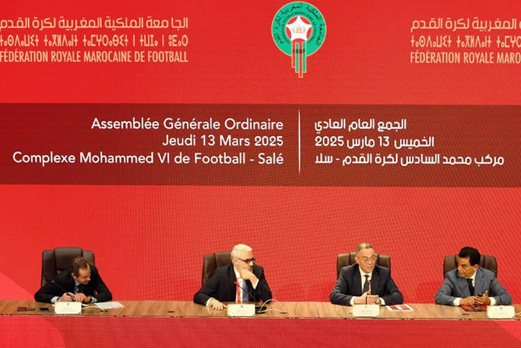 الجامعة الملكية المغربية لكرة القدم FRMF تعقد جمعها العام العادي