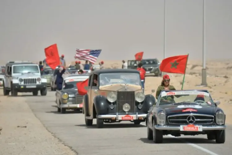 الجائزة الكبرى عمر بكاري للسيارات العتيقة بالداخلة ... تتويج الفائزين