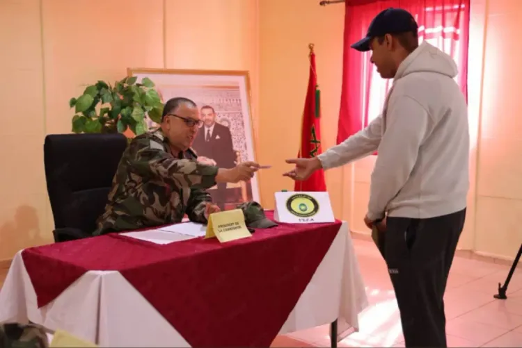 الحاجب.. انطلاق عملية انتقاء وإدماج مجندي التجريدة الـ40 للخدمة العسكرية