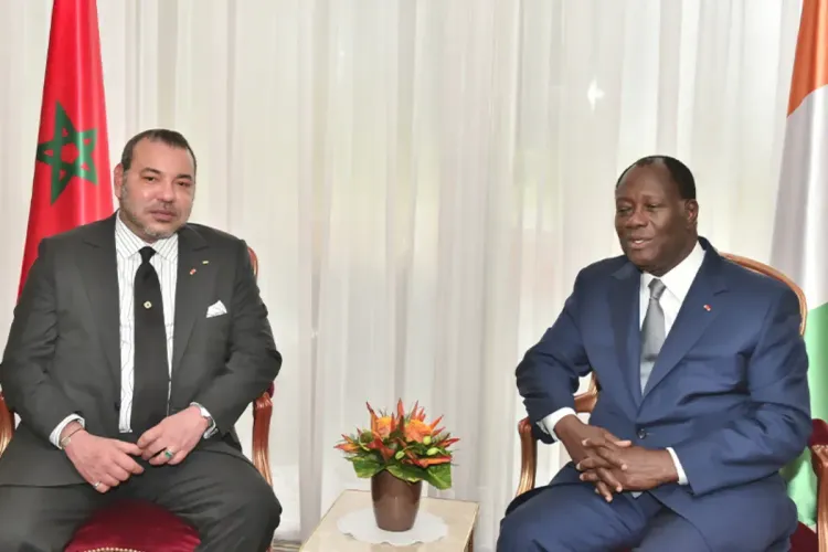 جلالة الملك محمد السادس يتوصل ببرقية تهنئة من رئيس الكوت ديفوار بمناسبة عيد العرش