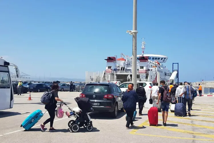 مرحبا 2022 : ميناء الحسيمة يستقبل المغاربة القادمين من إسبانيا