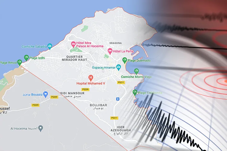 الحسيمة و الدريوش و الناظور : تسجيل هزة أرضية بقوة 5.2 درجات