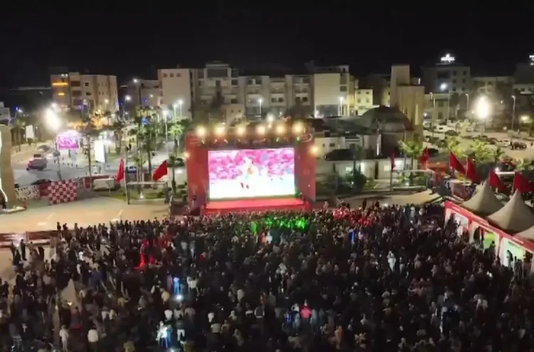 الداخلة: منطقة المشجعين، فضاء حي للفرجة الجماعية على إيقاع العرس الكروي الافريقي