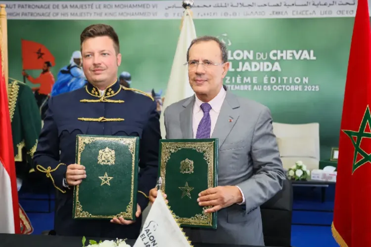 الجديدة.. توقيع اتفاقيتين بين المغرب وهنغاريا للنهوض بتراث الفروسية