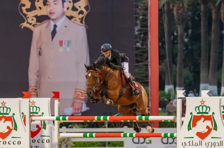 الدوري الملكي المغربي للقفز على الحواجز: الفارسة البلجيكية مارين سكوفلير تفوز بجائزة المرحومة صاحبة السمو الملكي الأميرة للا آمنة