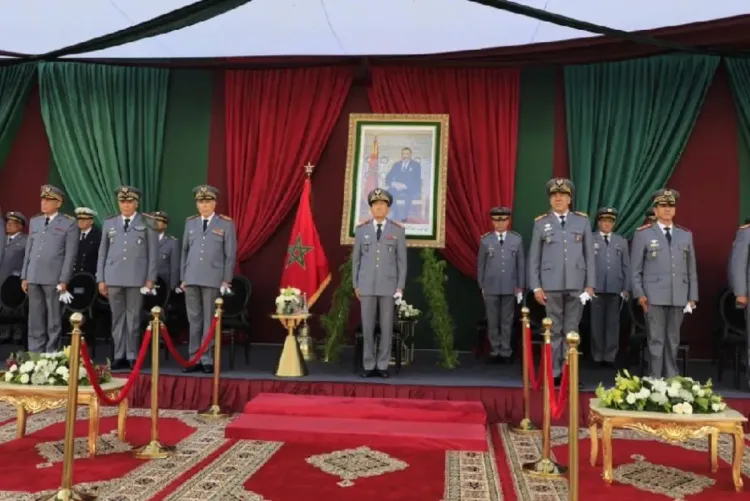 تنظيم حفل بمقر القيادة العامة للقوات المسلحة الملكية بالرباط بمناسبة الذكرى الـ69 لتأسيسها