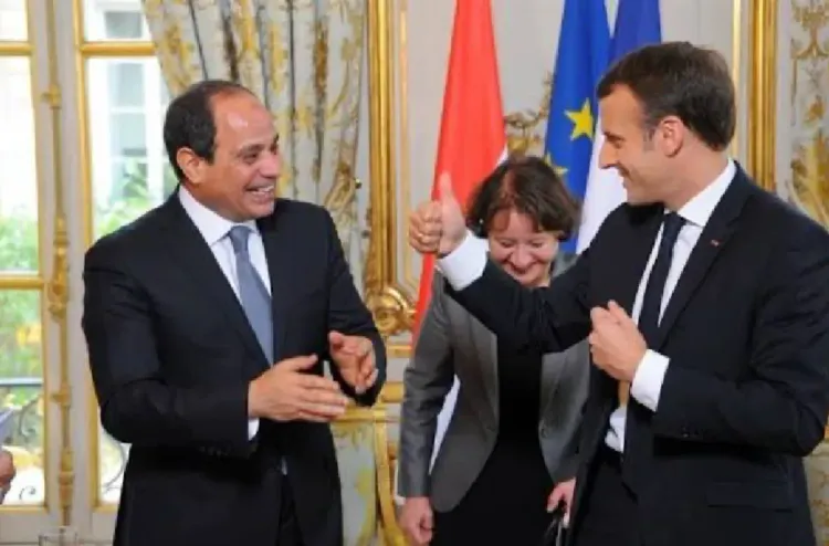 الرئيسان المصري والفرنسي يبحثان مستجدات الأوضاع الإقليمية