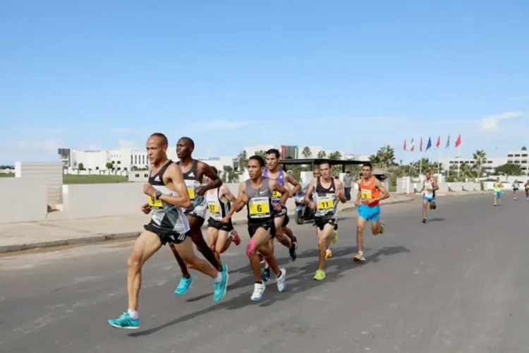 أكادير تنظم السباق الدولي على الطريق بمشاركة 20 دولة