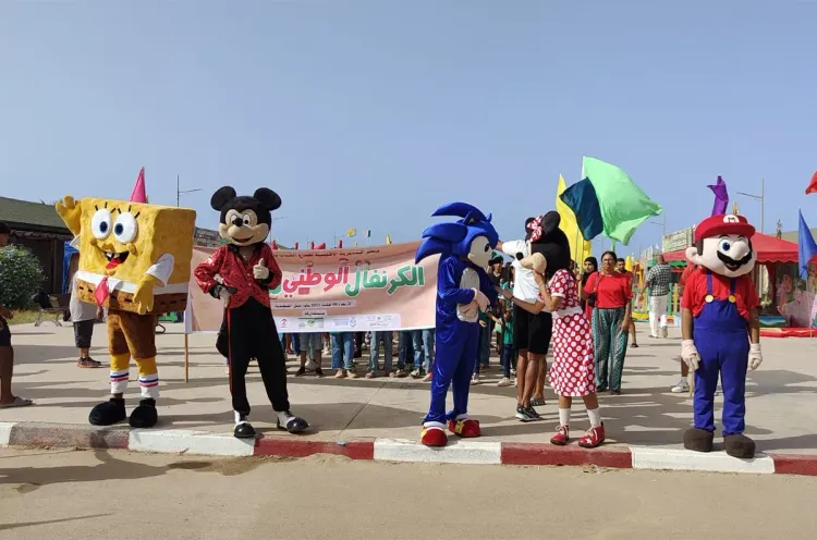 السعيدية: كرنفال احتفالي بمناسبة الاحتفاء بالذكرى ال25 لعيد العرش المجيد