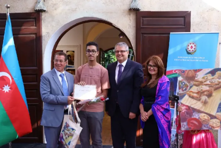 الرباط.. تتويج الفائزين في مسابقة "أذربيجان بعيون أطفال المغرب"