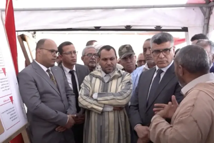 السمارة .. انطلاق موسم حصاد الحبوب البورية بالمدار السقوي العطيف