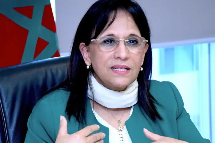 السيدة بوعياش تجري مباحثات مع وفد عن منظمة التحرير الفلسطينية