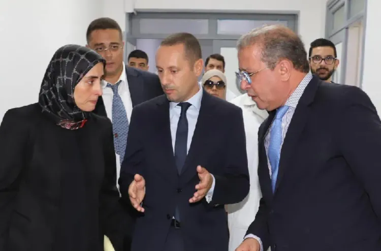 السيد التهراوي يتفقد مؤسسات صحية بإقليمي الناظور والدريوش