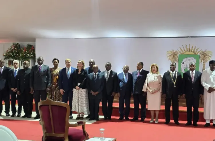 السيد الطالبي العلمي يمثل جلالة الملك في مراسم تنصيب رئيس جمهورية كوت ديفوار المعاد انتخابه